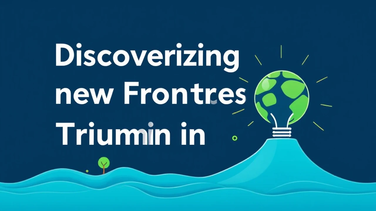 Discovering new Frontiers of Triumph in Business