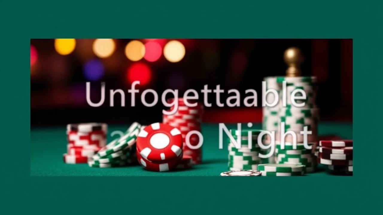 The Ultimate Guide for Hosting a Unforgettable Casino Night Event