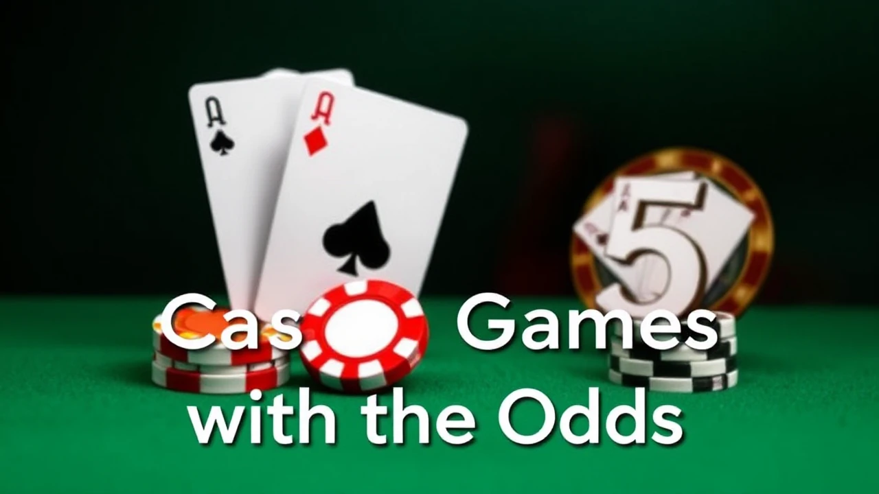 Unveiling the Top 5 Casino Games with the Best Odds