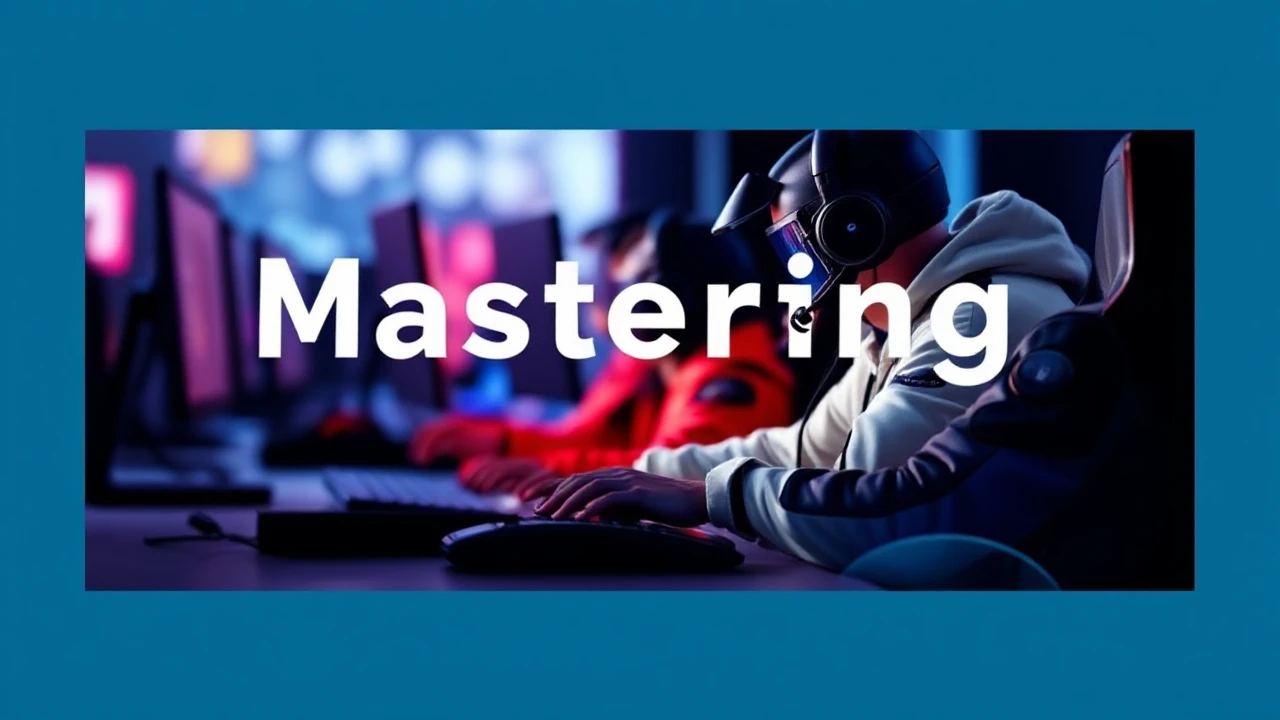 Mastering Esports: An Amateur's Guide to Ruling the Game