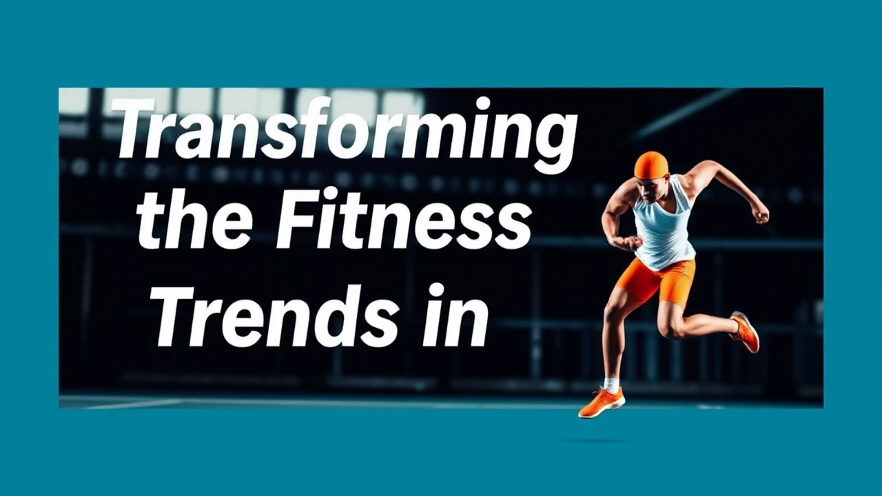 Transforming the Fitness Landscape: Innovative Trends in Sports