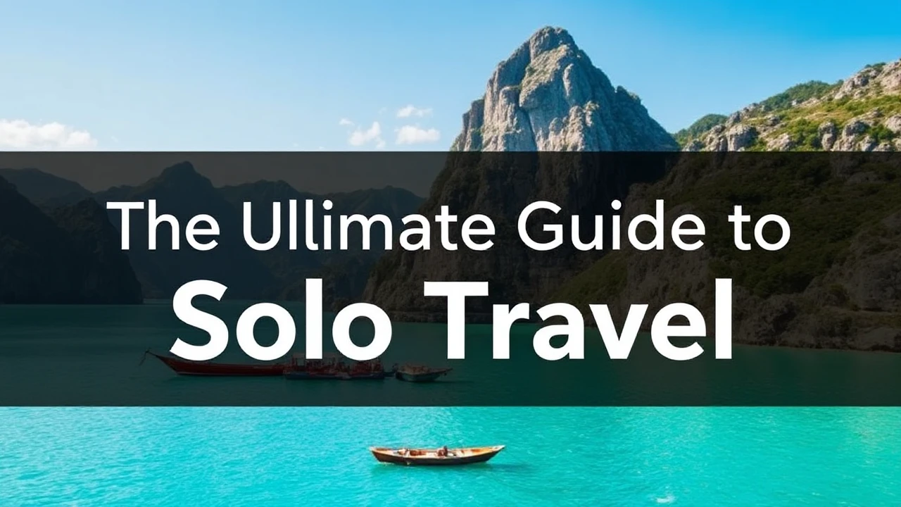 The Ultimate Guide to Solo Travel: Expert Tips for Venturing into the World Alone