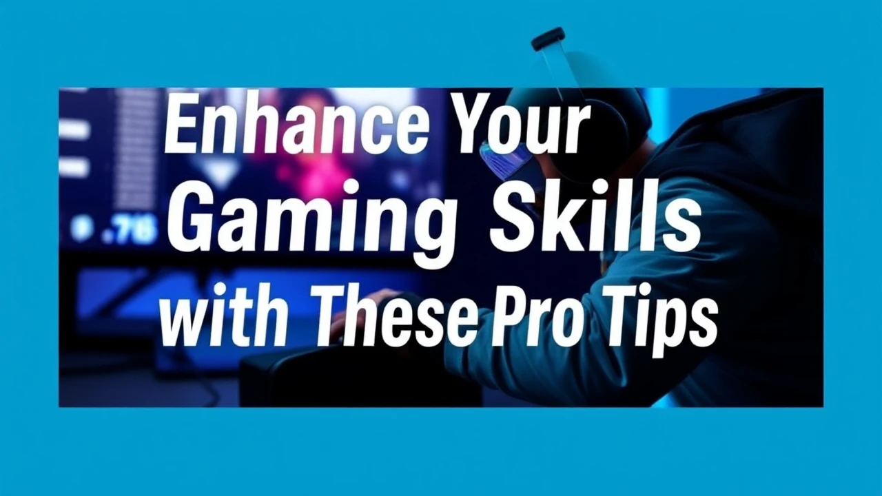 Enhance Your Gaming Skills with These Pro Tips