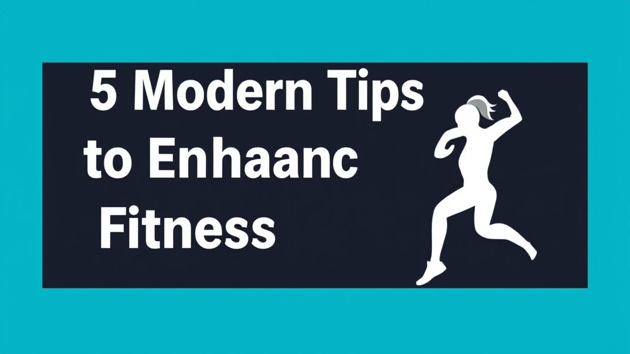5 Modern Tips to Enhance Your Fitness Lifestyle