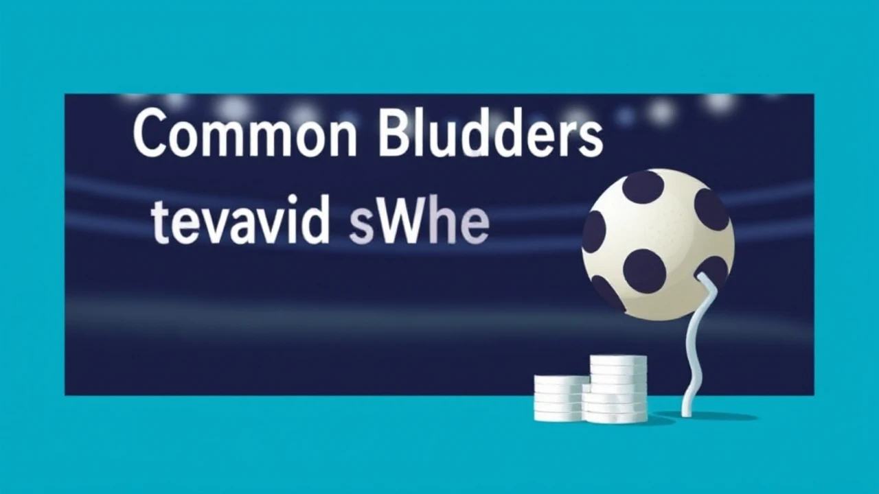 Common Blunders to Avoid When Using Internet-based Sportsbooks