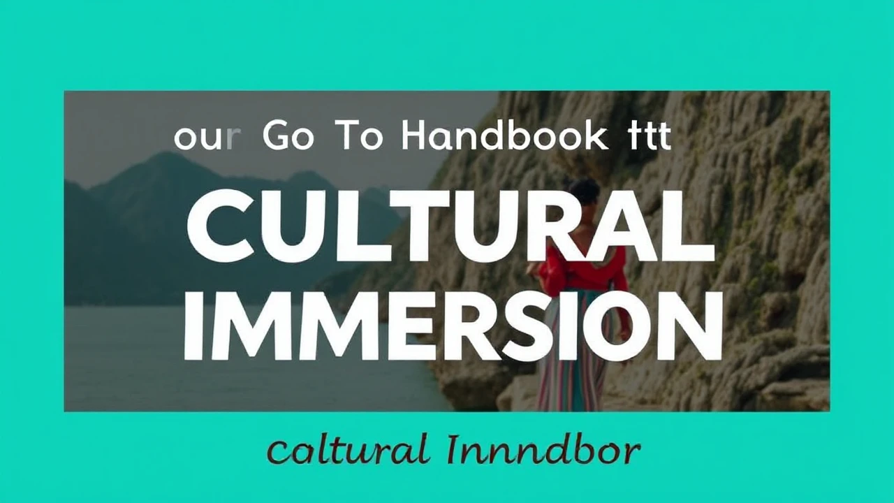 Your Go-To Handbook to Cultural Immersion: Embracing Local Traditions While Traveling