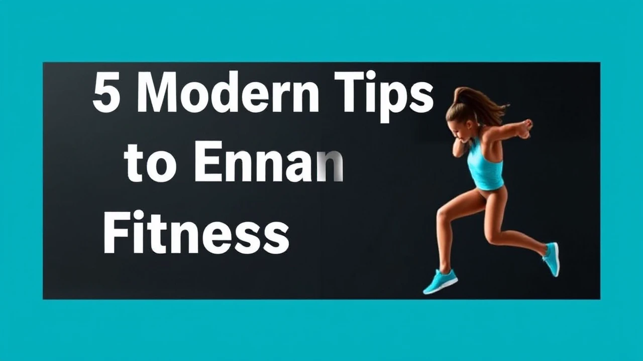 5 Modern Tips to Enhance Your Fitness Lifestyle