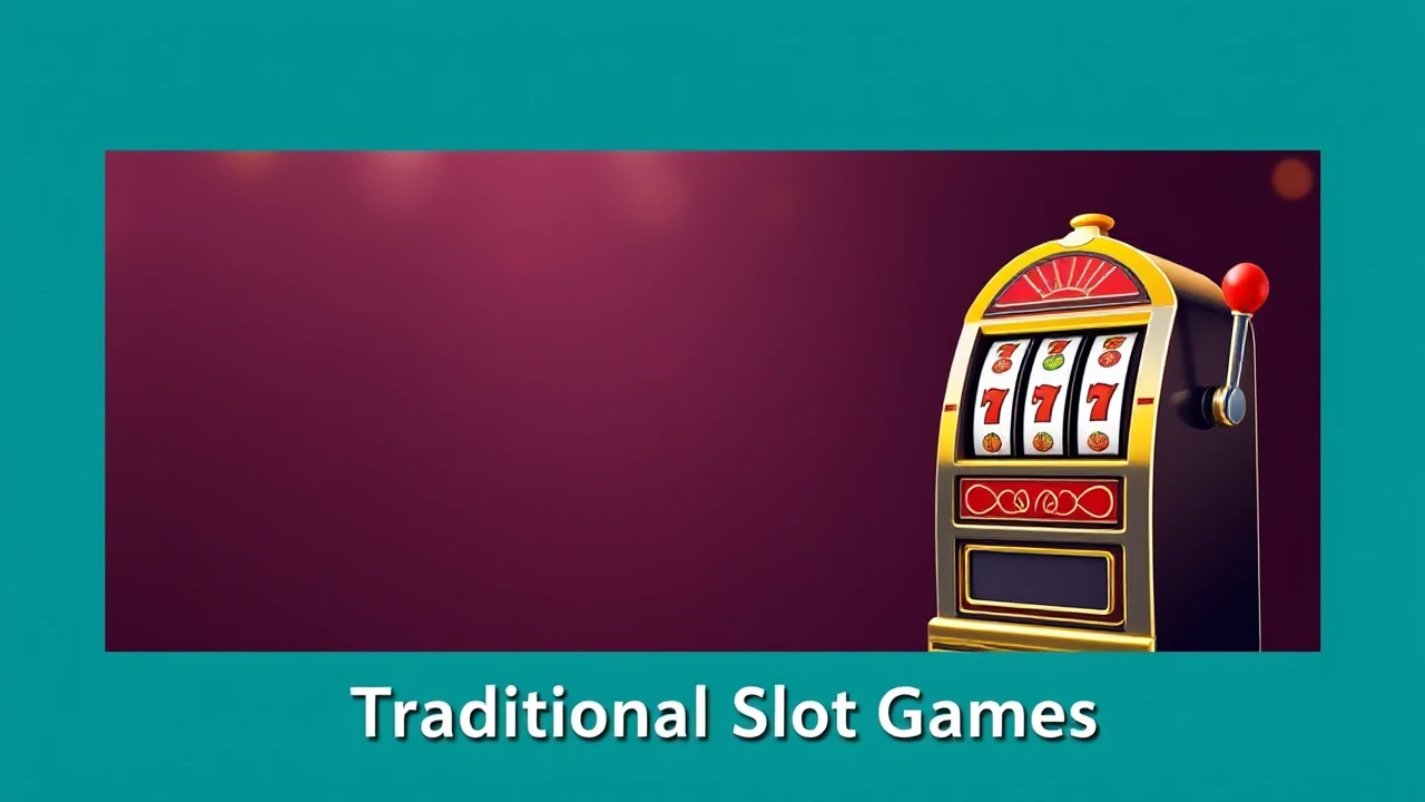 Exploring the World of Traditional Slot Games: Nostalgia and Fun
