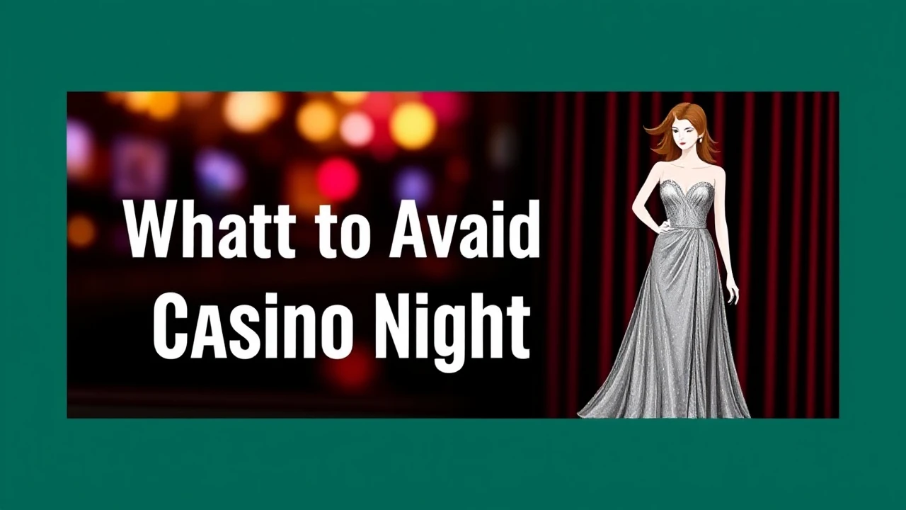 What to Wear and What to Avoid for Casino Night Outfits