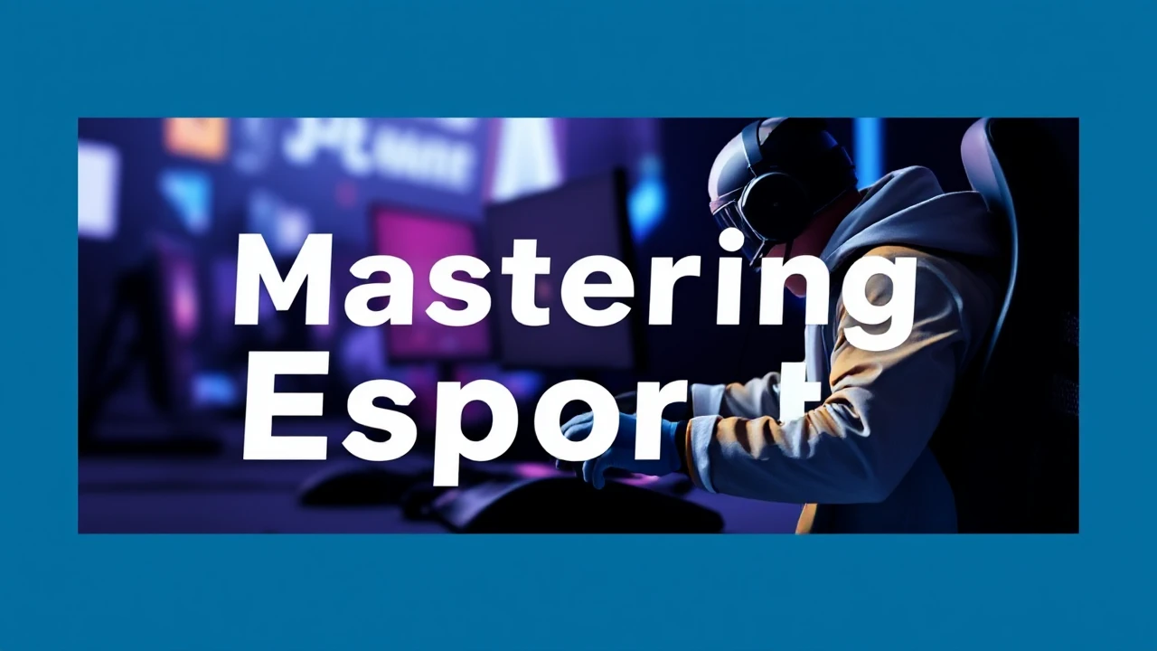 Mastering Esports: An Amateur's Guide to Conquering the Game