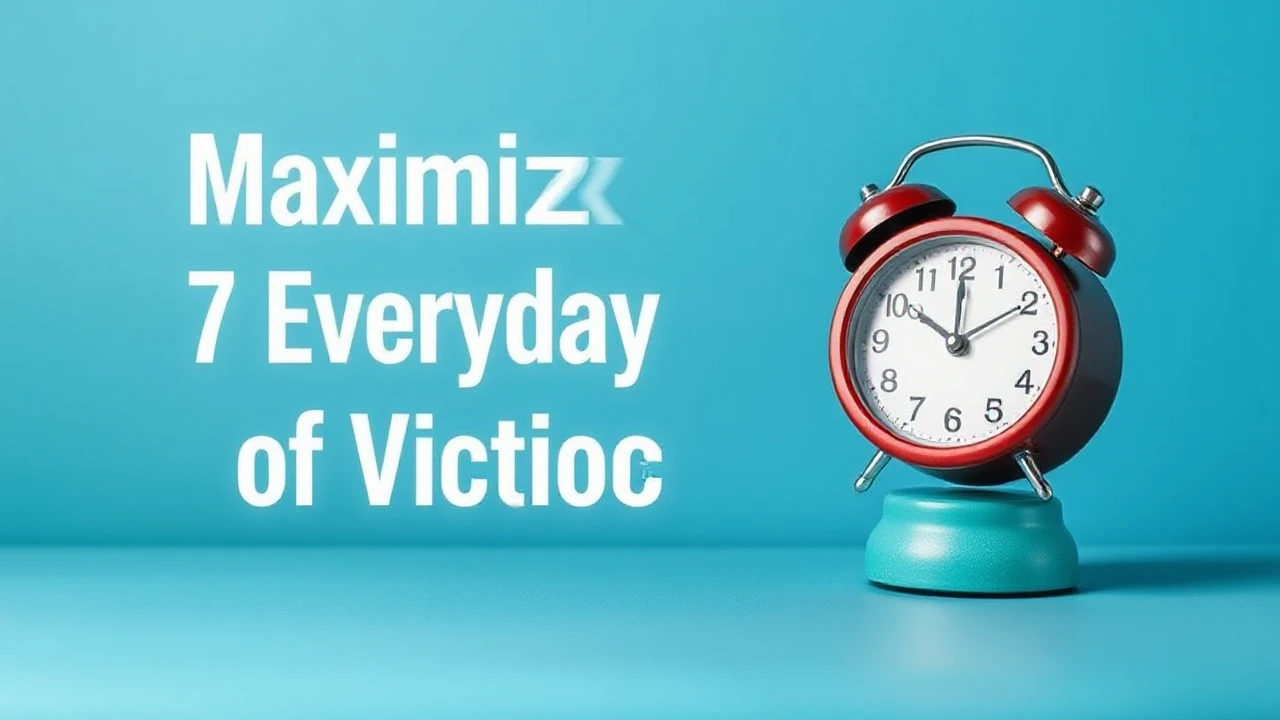 Maximizing Efficiency: 7 Everyday Habits of Victorious Folks
