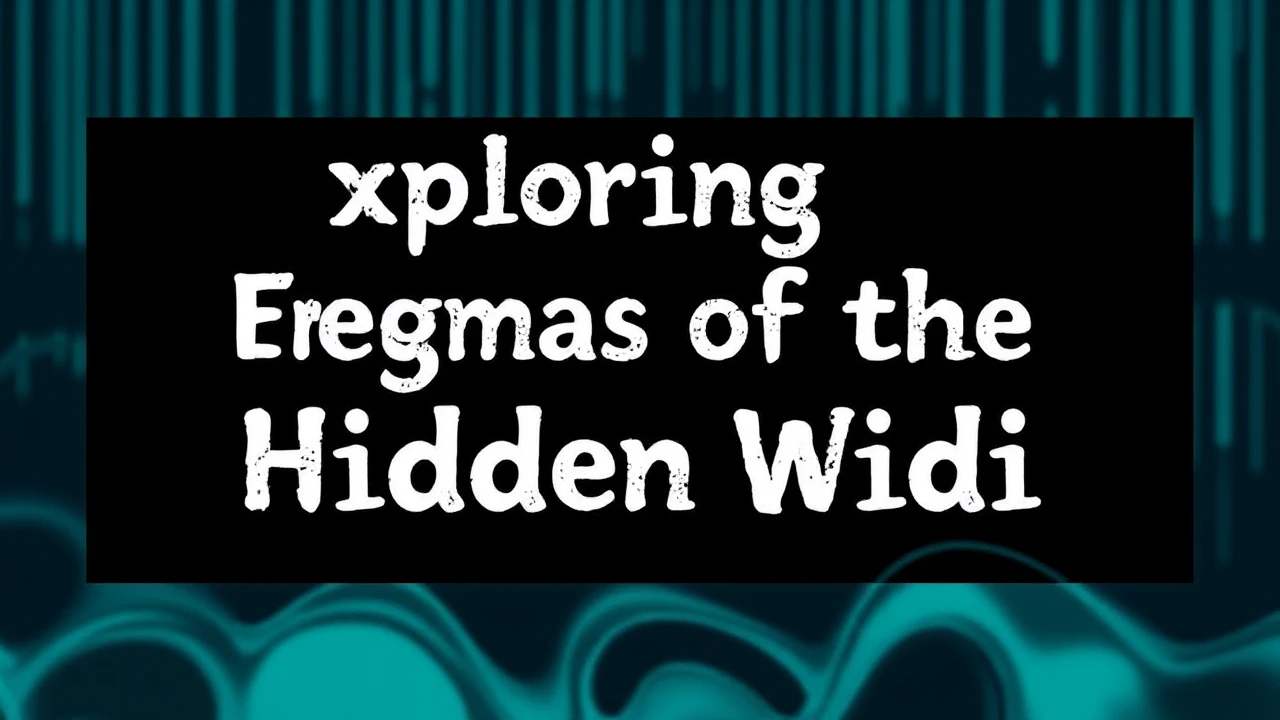 Exploring the Enigmas of the Hidden Wiki: A Detailed Guide