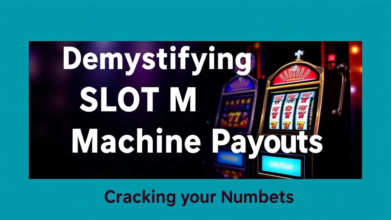 Demystifying Slot Machine Payouts: Cracking the Numbers