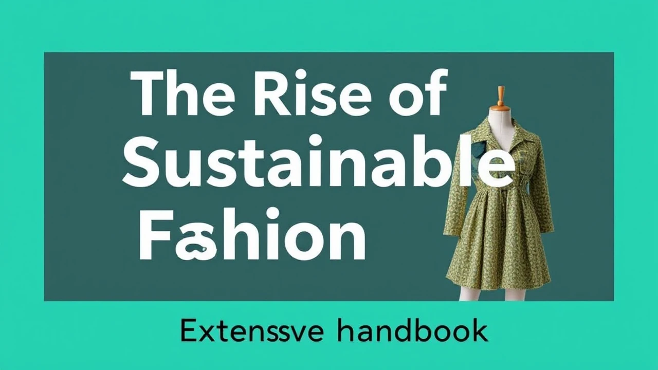 The Rise of Sustainable Fashion: An Extensive Handbook