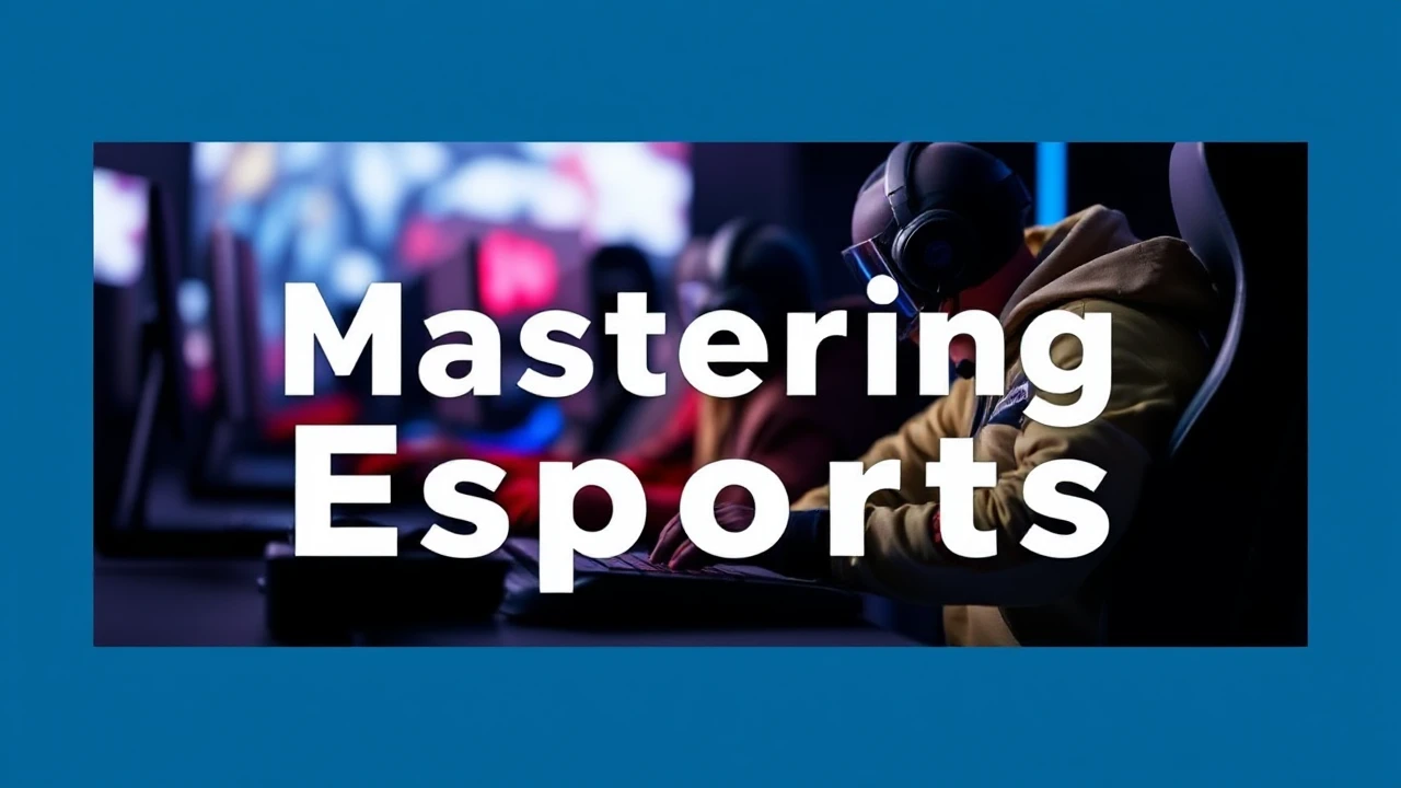 Mastering Esports: A Beginner's Guide to Ruling the Game