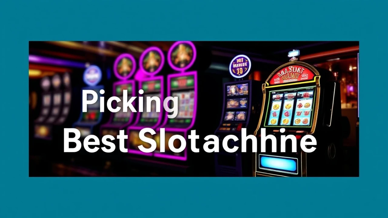 The Complete Manual on Picking the Best Casino Slot Machine