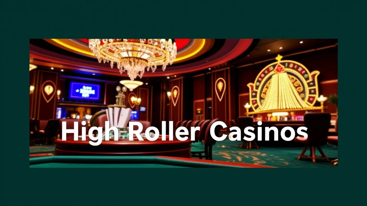 Exploring the Glitzy Realm of High Roller Casinos