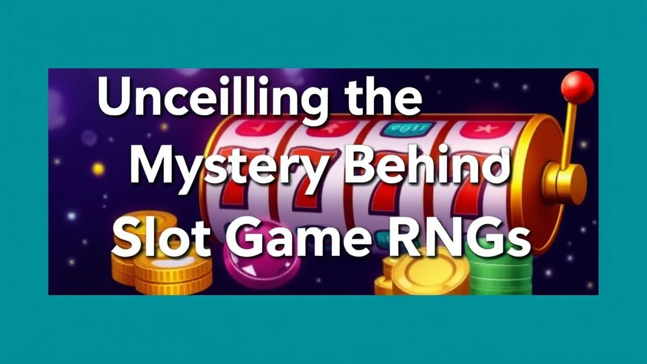 Unveiling the Mystery Behind Slot Game RNGs