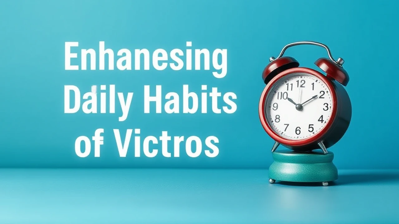 Enhancing Efficiency: 7 Daily Habits of Victorious Folks
