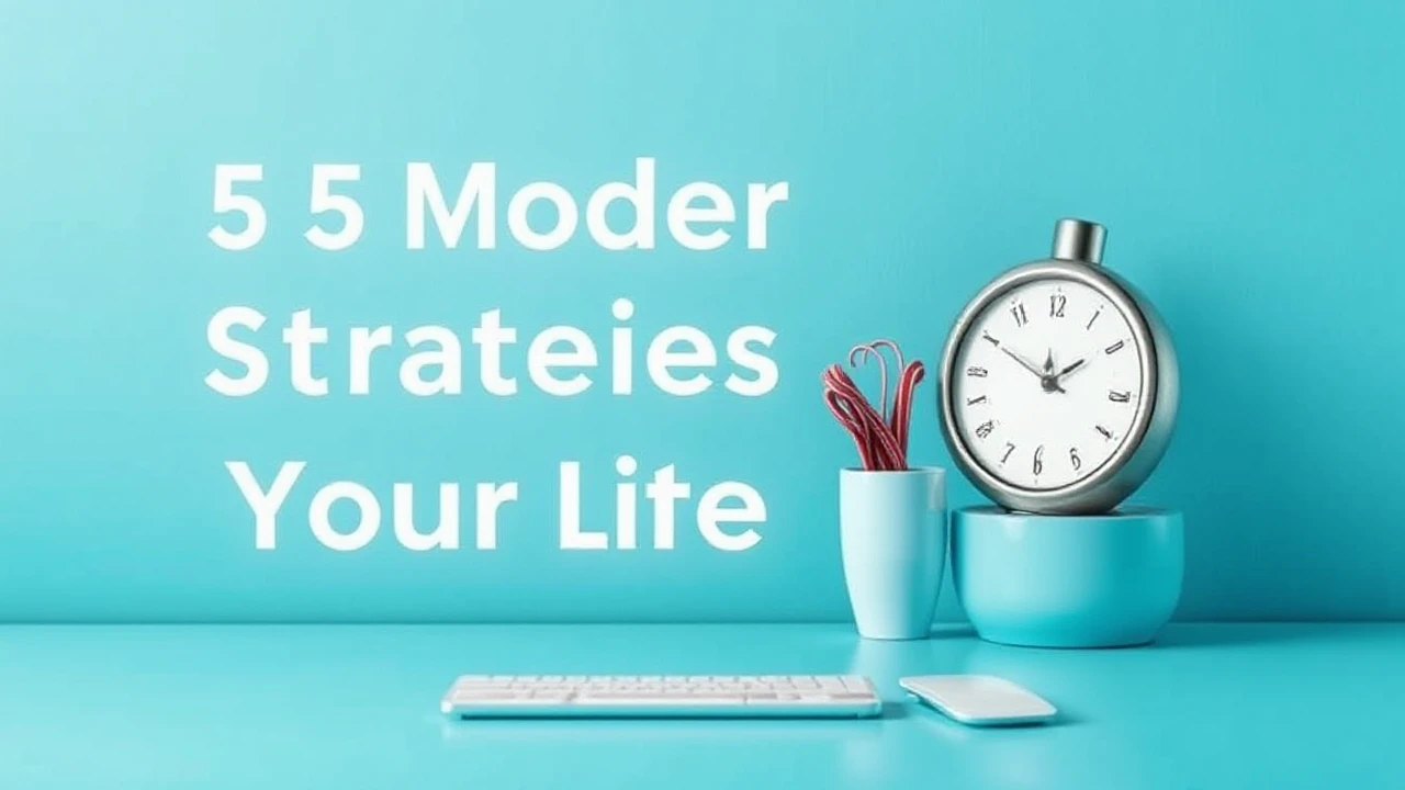 5 Modern Strategies to Enhance Your Lifestyle