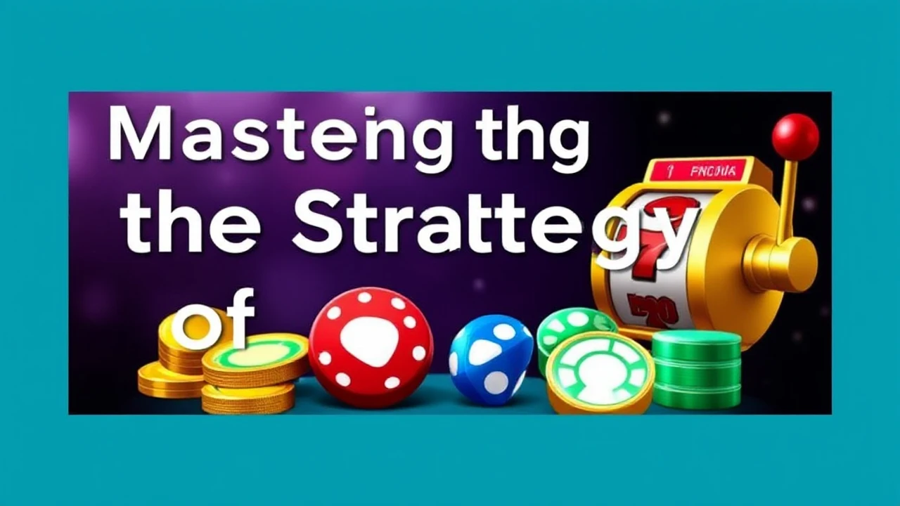 Mastering the Strategy of Winning: Top 10 Strategies to Beat the Odds in Slot Games