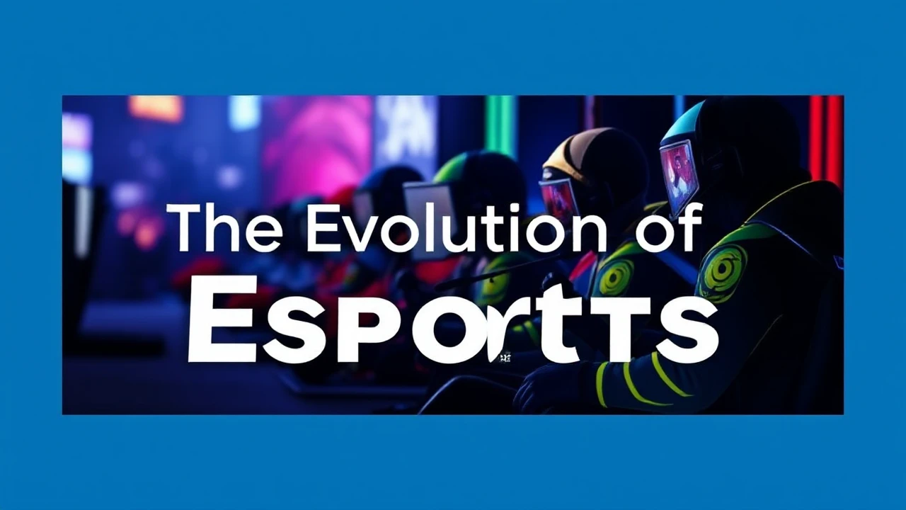 The Evolution of Esports: A Glimpse at Competitive Gaming Culture