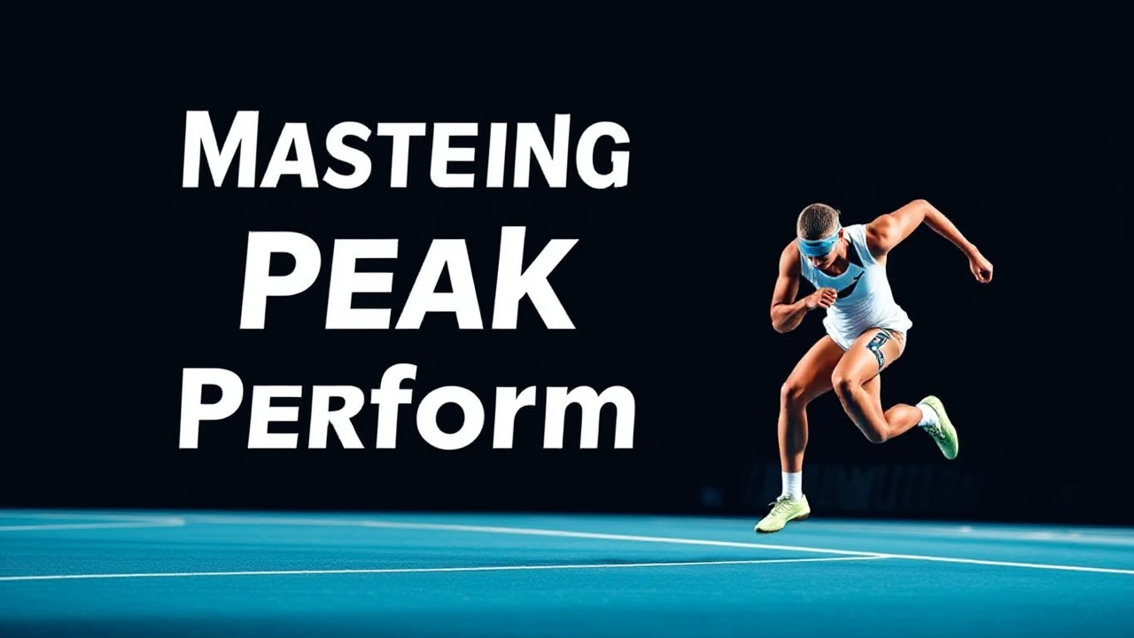 Mastering Peak Performance: Expert Tips from Pro Athletes