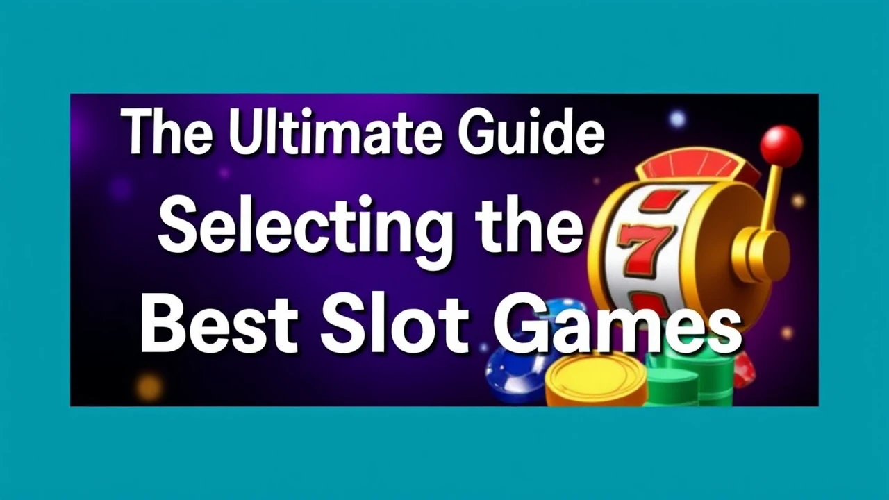 The Ultimate Guide to Selecting the Best Slot Games
