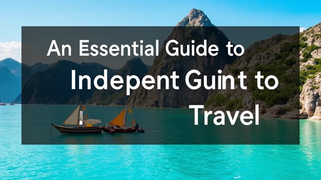 An Essential Guide to Independent Travel: Expert Tips for Embarking on the World Alone