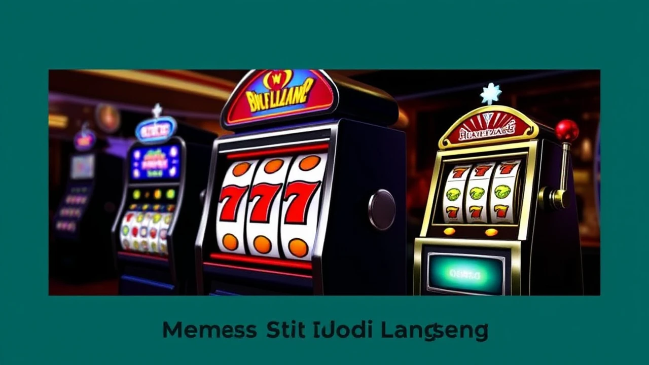 Rahasia Bertaruh di Mesin Slot di Tempat Judi Langsung
