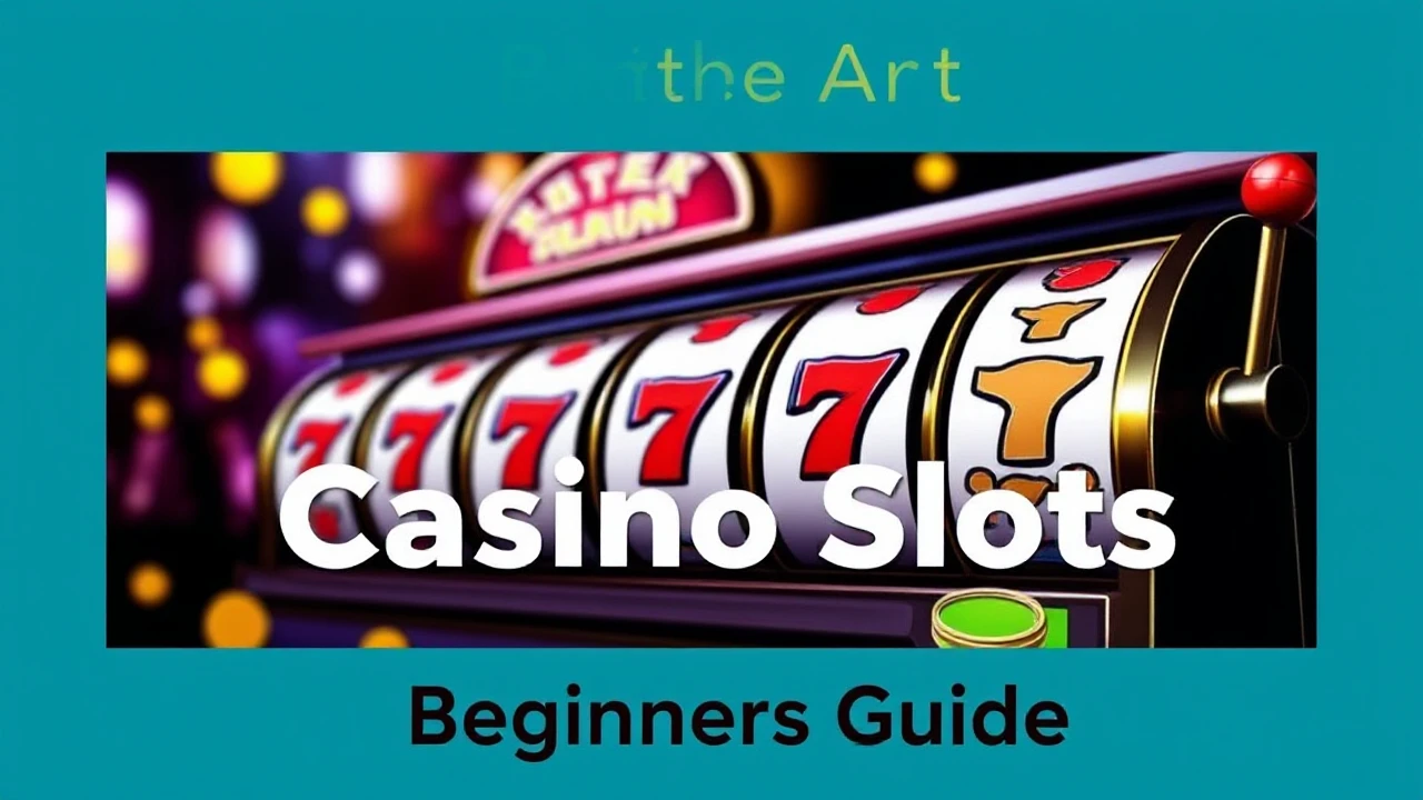 Mastering the Art of Casino Slots: A Beginner's Guide