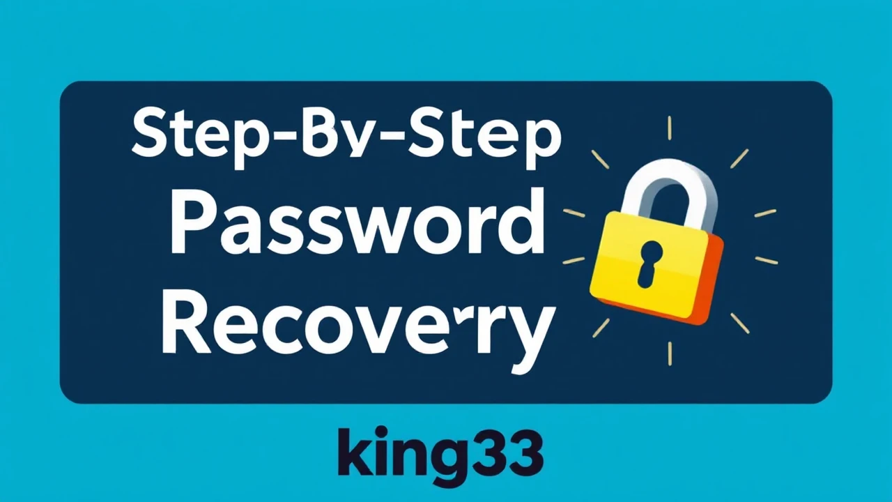 Step-by-Step Password Recovery Guide for king33