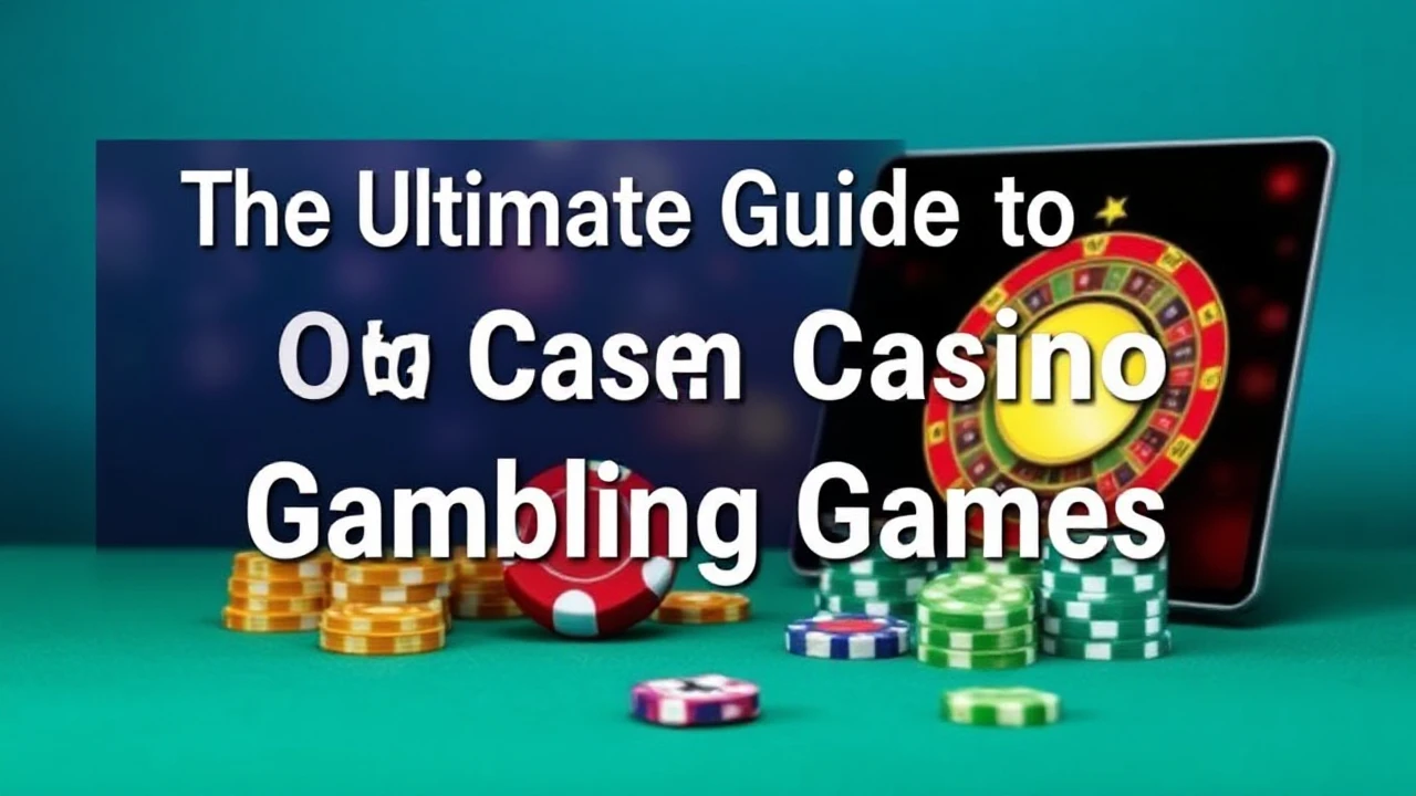 The Ultimate Guide to Online Casino Gambling Games: A Beginner's Roadmap