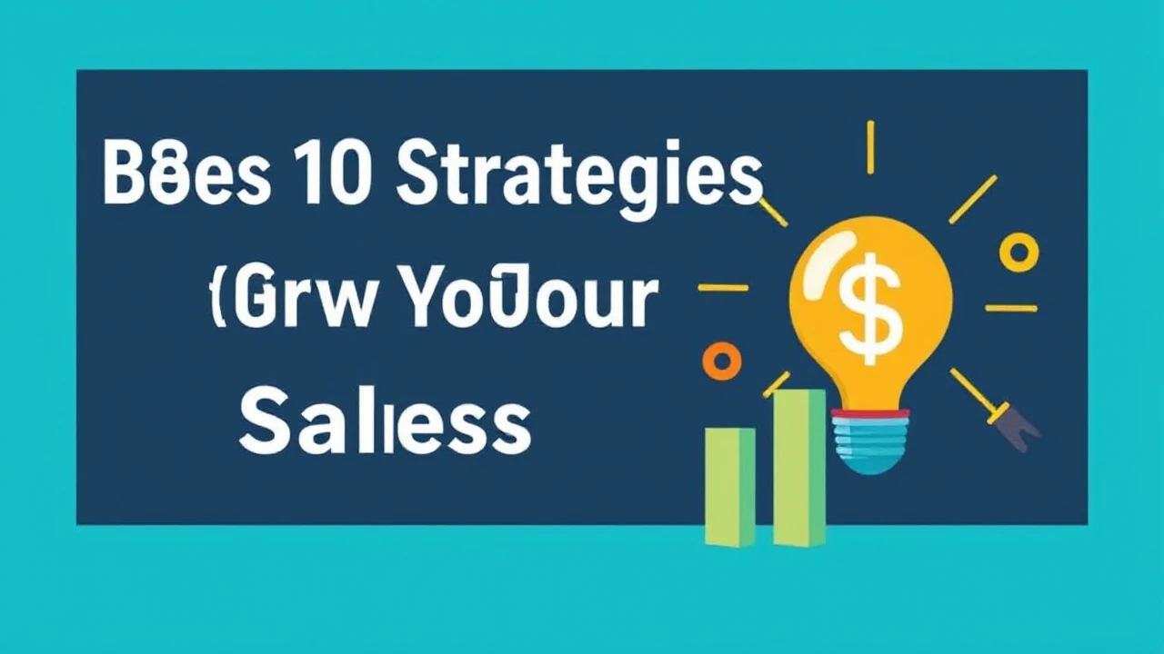 Best 10 Strategies to Grow Your Business Sales Revenue