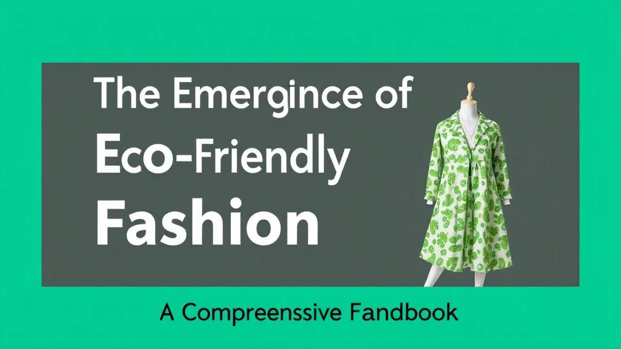 The Emergence of Eco-Friendly Fashion: A Comprehensive Handbook