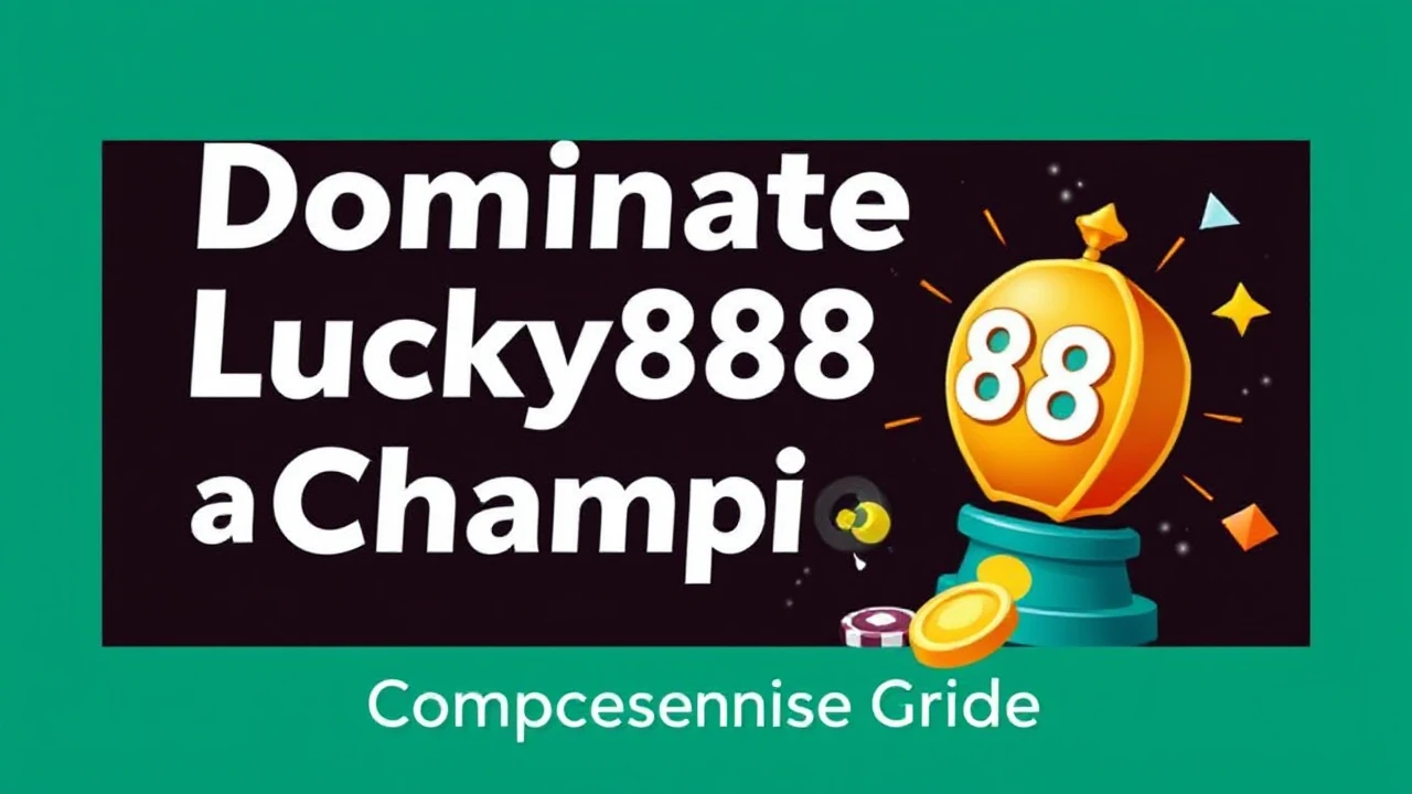 Dominate Lucky88 Like a Champion: A Comprehensive Guide