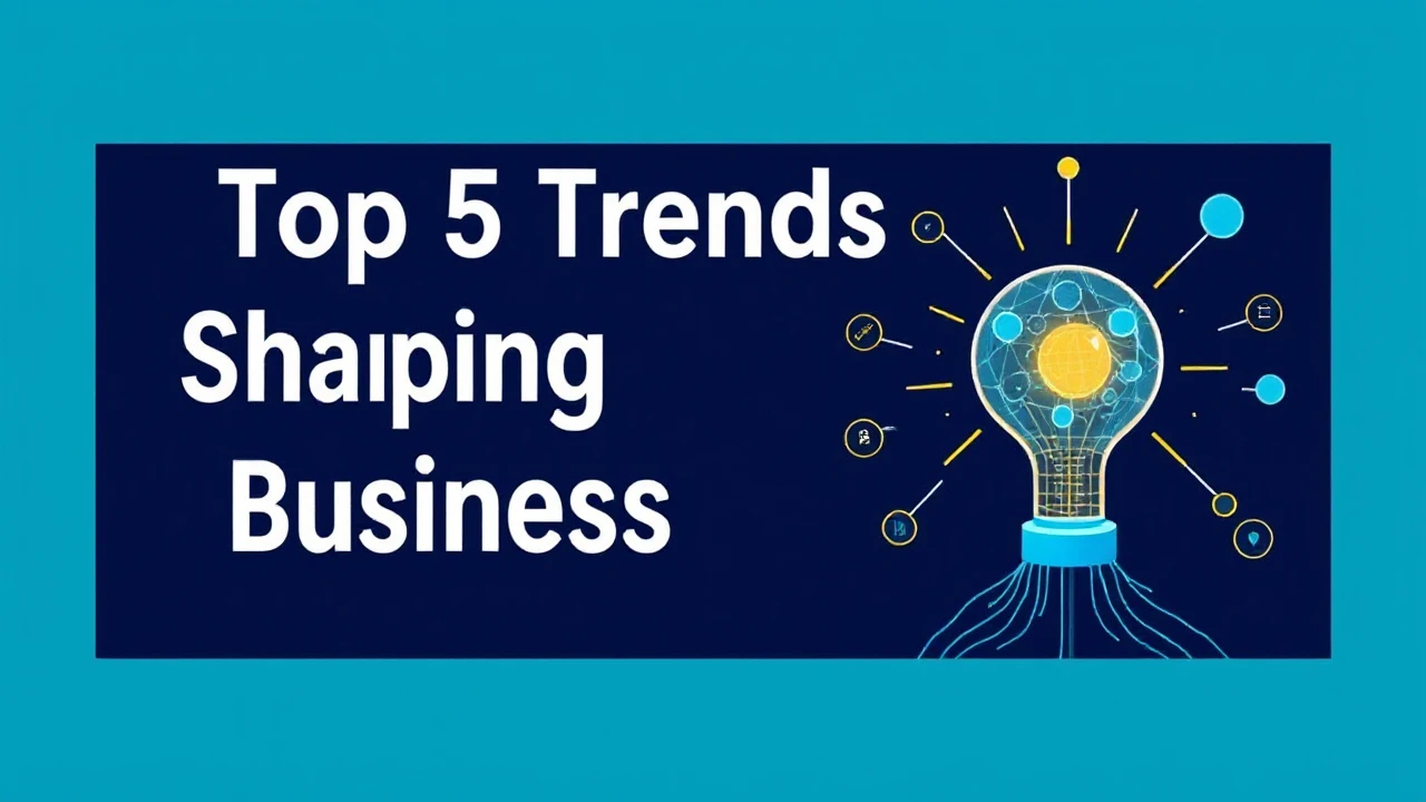 Delving into the Top 5 Trends Shaping the Future of Business Innovation