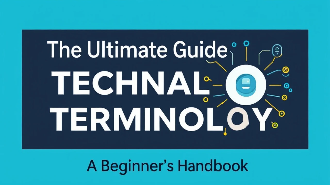 The Ultimate Guide Technical Terminology: A Beginner's Handbook