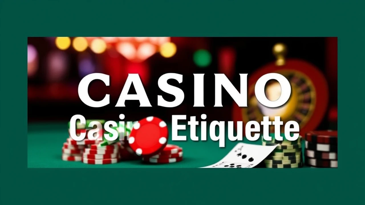The Ultimate Guide for Casino Etiquette