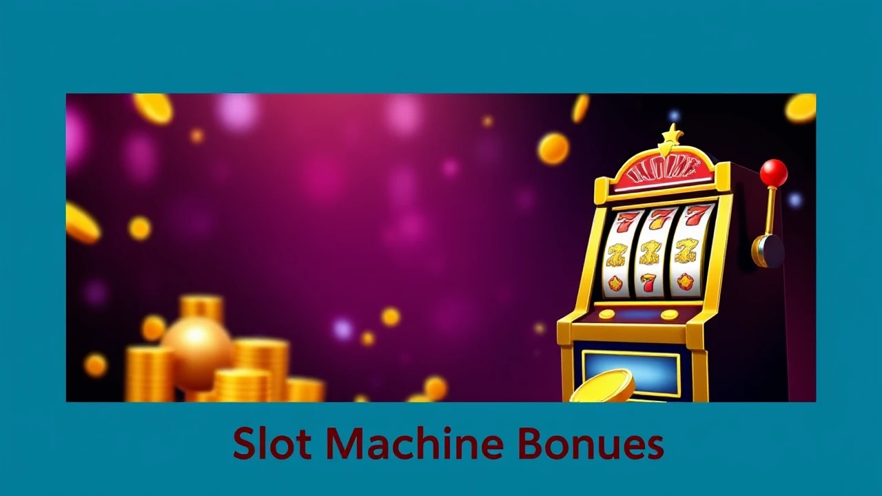 Mastering  Art of Slot Machine Bonuses