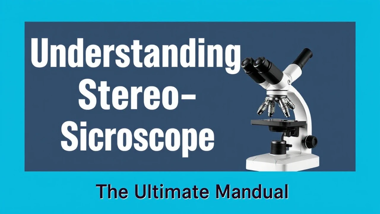 Understanding Stereo Microscopes: The Ultimate Manual