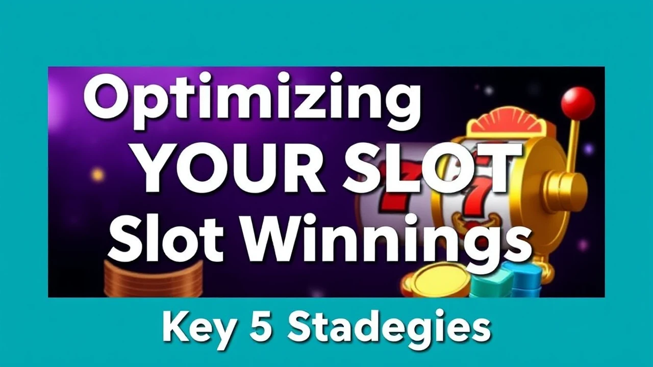 Optimizing Your Slot Winnings: Key 5 Strategies