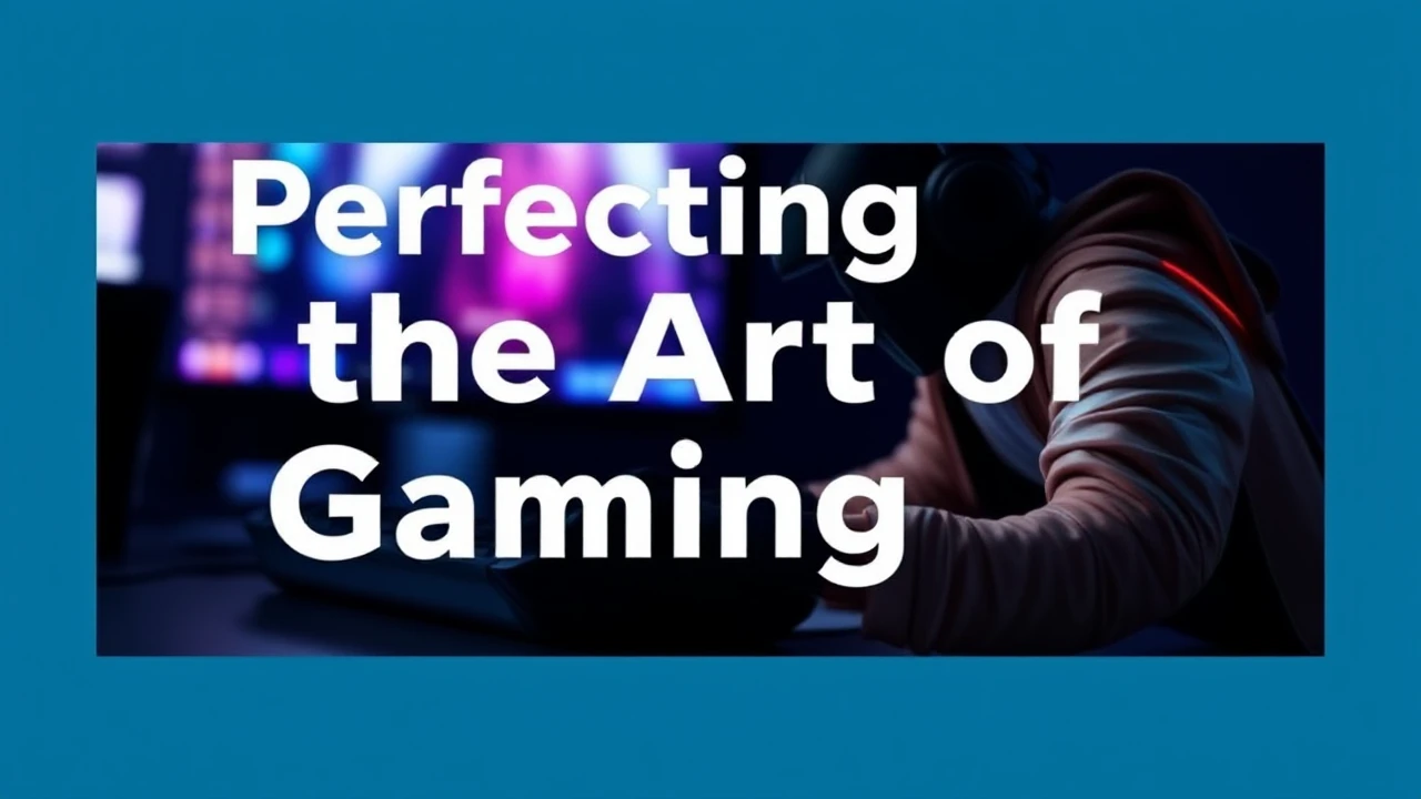 Perfecting the Art of Gaming: Insider Tips from Seasoned Gamers