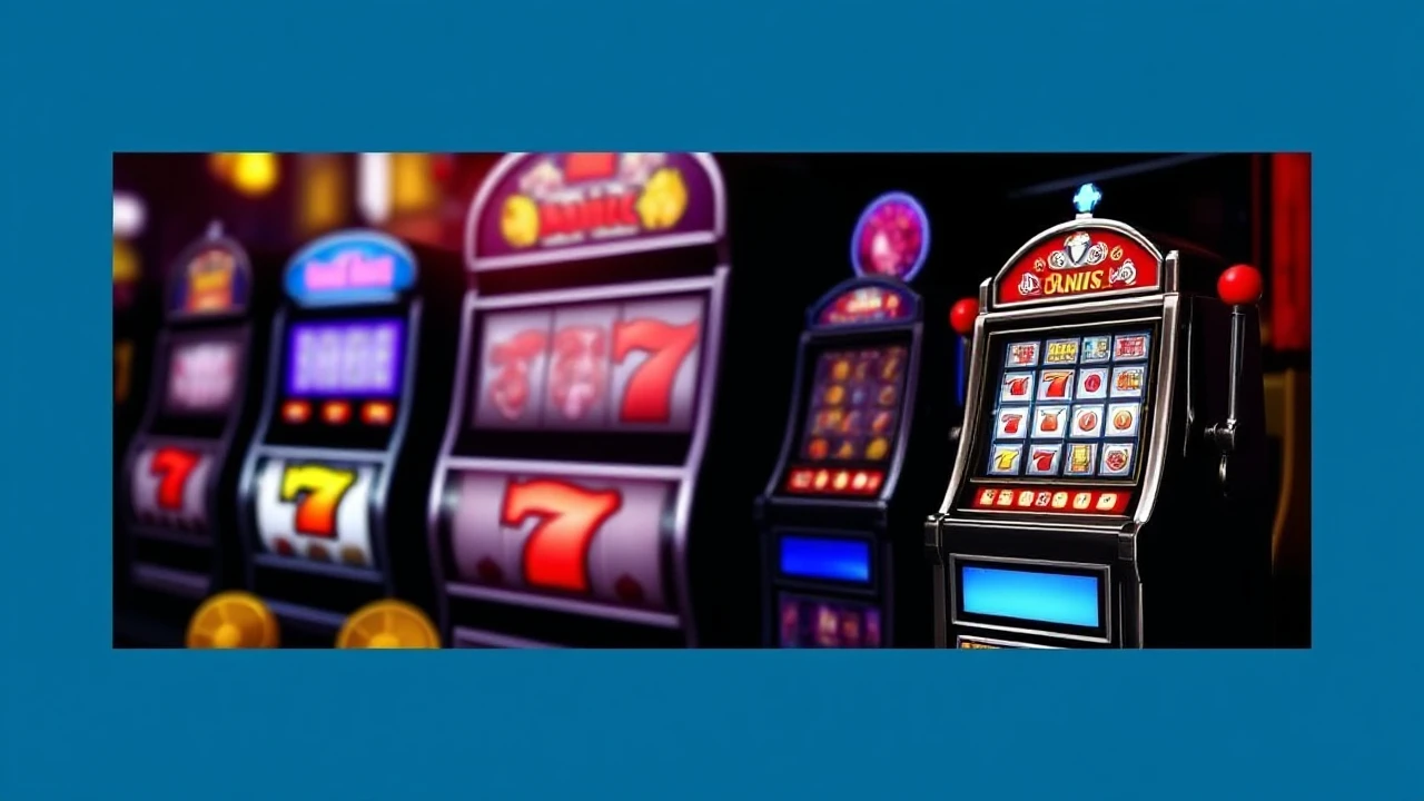 Slot Machine Parts Represent Bally Slots