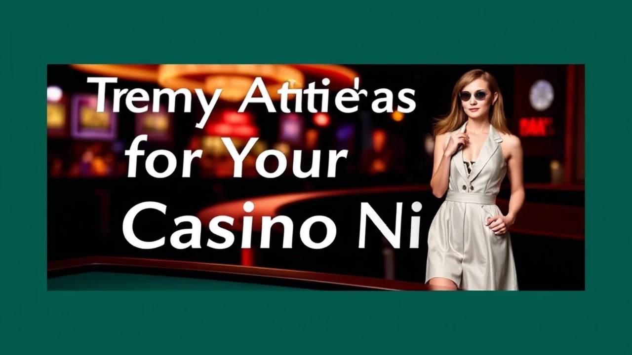 Trendy Attire Ideas for Your Next Casino Night