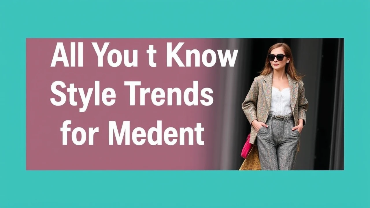 All You Need to Know to Style Trends for the Modern Woman