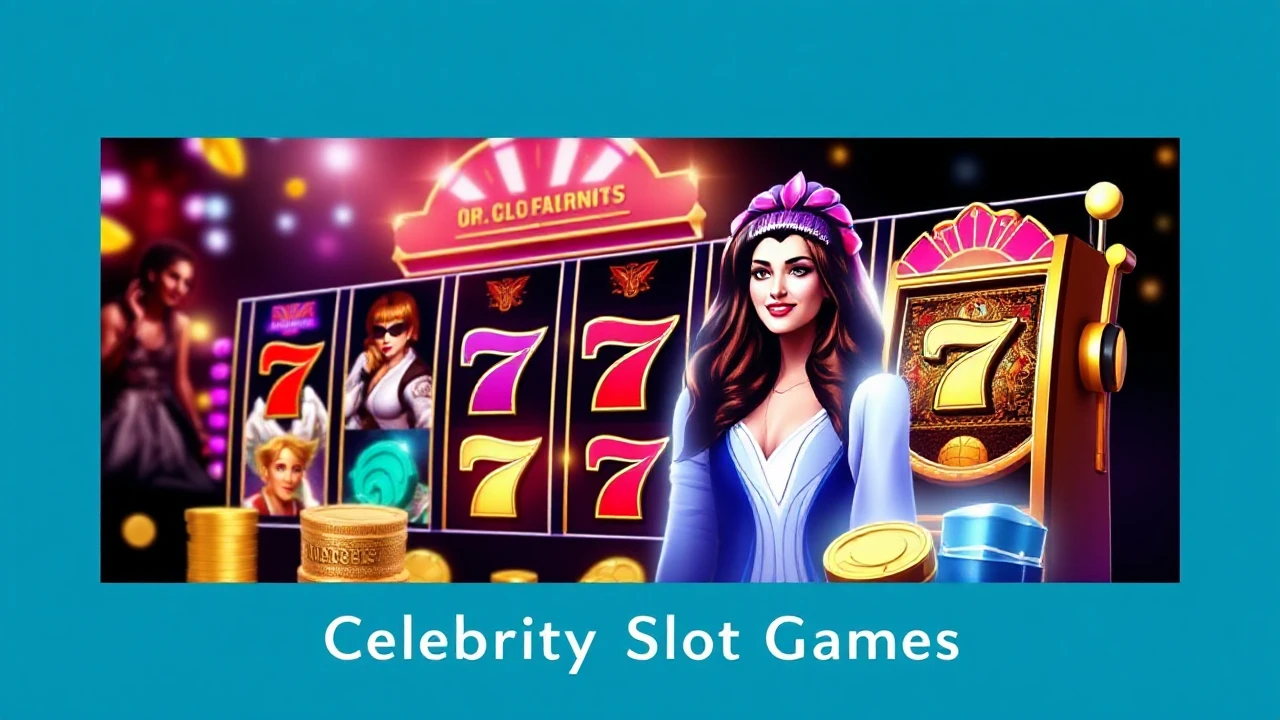 The Allure of Celebrity Themed Casino Slot Games