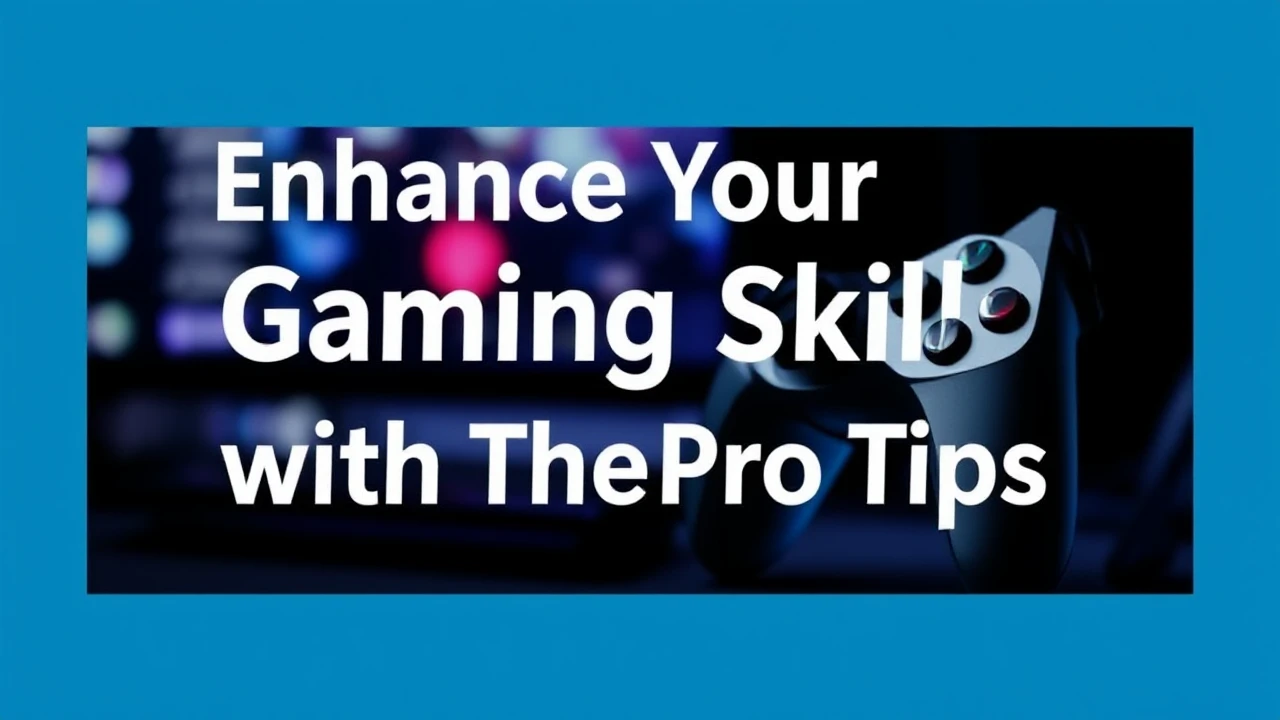 Enhance Your Gaming Skills with These Pro Tips