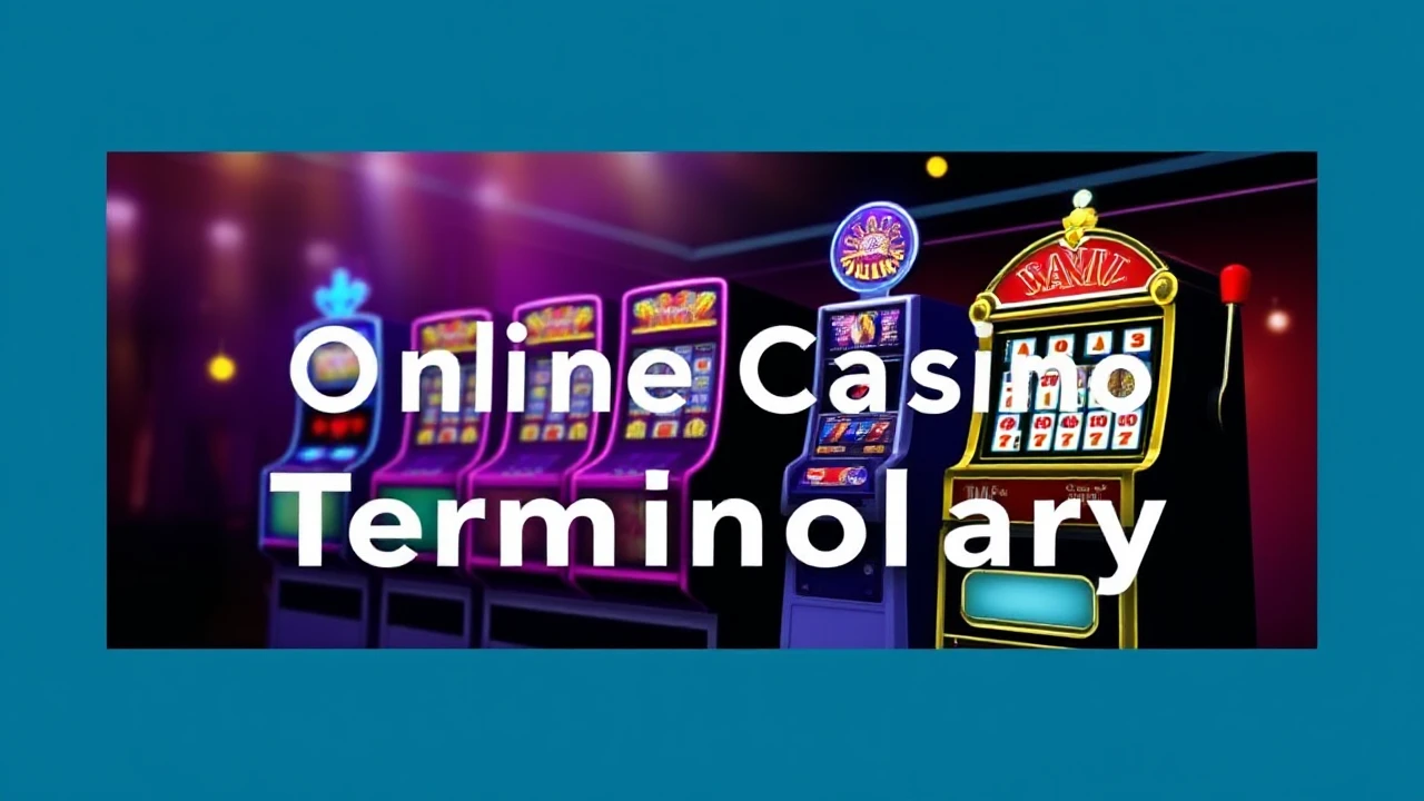 Novice's Guide to Online Casino Machine Terminology