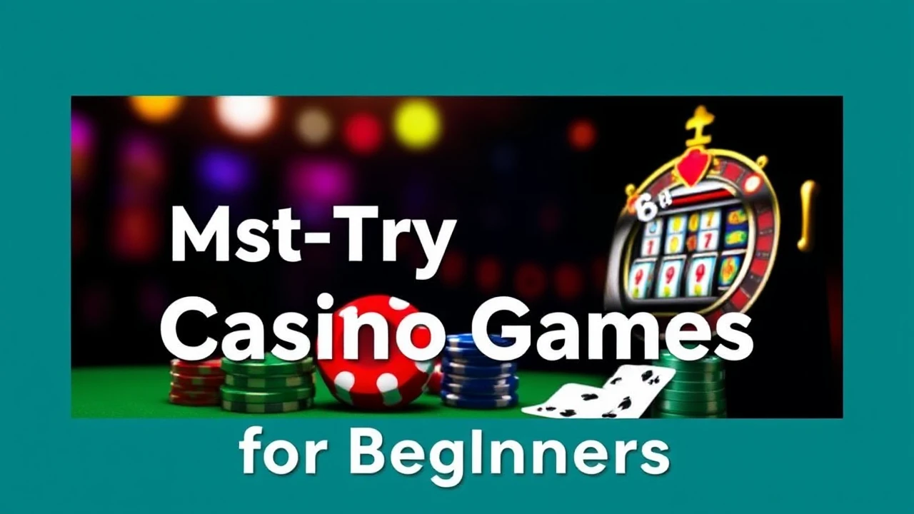 Best 10 Must-Try Casino Games for Beginners